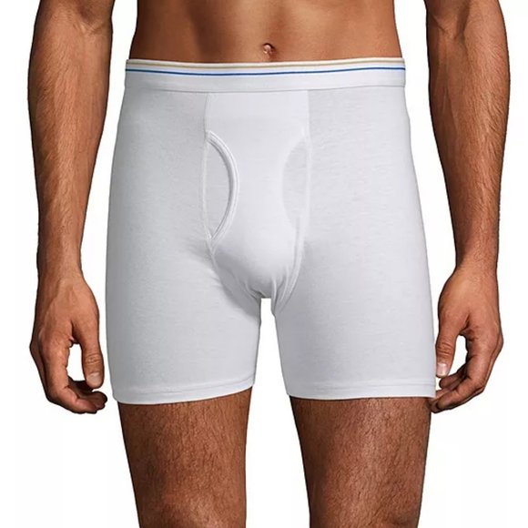 Stafford Dry + Cool Mens 4 Pack Boxer Briefs